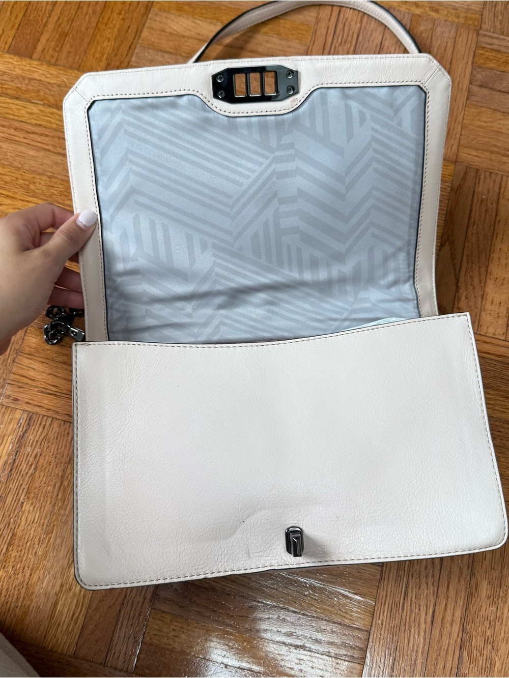 Rebecca Minkoff Quilted Leather Crossbody Bag - Picture 3 of 8